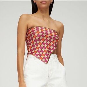 Gimaguas Bestia Top - Brown/Pink/Orange - Medium